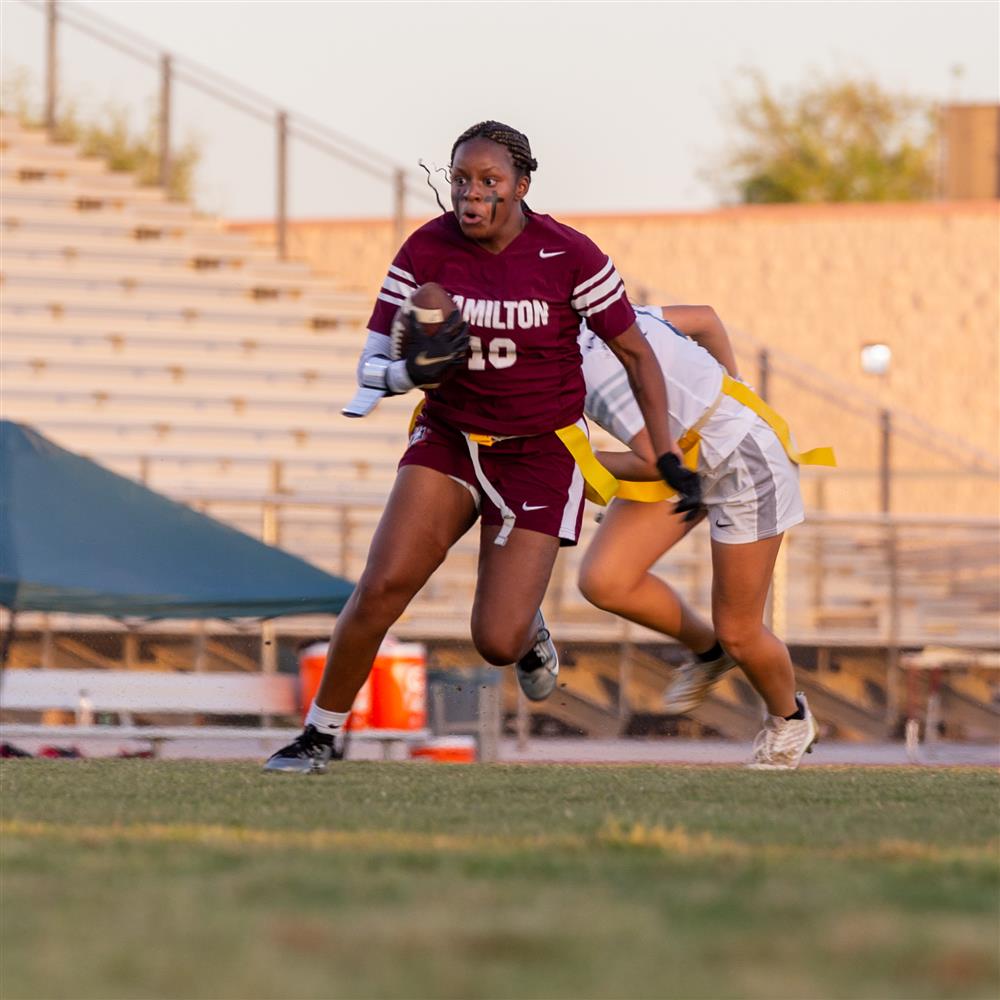 Flag Football Finals, Casteel v. Hamilton